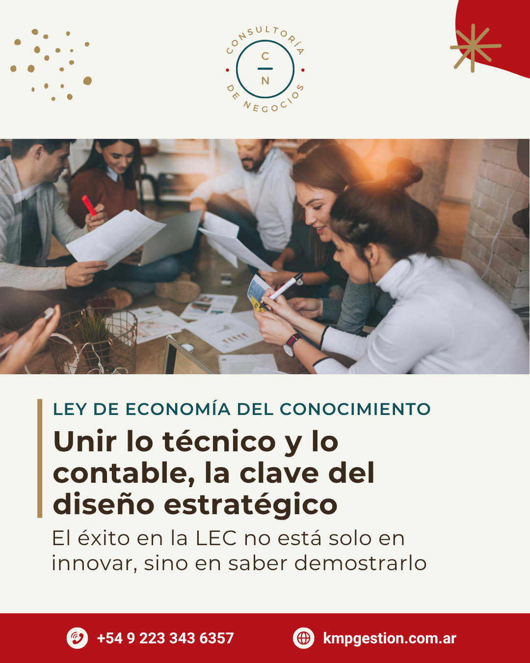 LEC Diseño estratégico: integrar lo técnico y lo contable para una presentación sólida