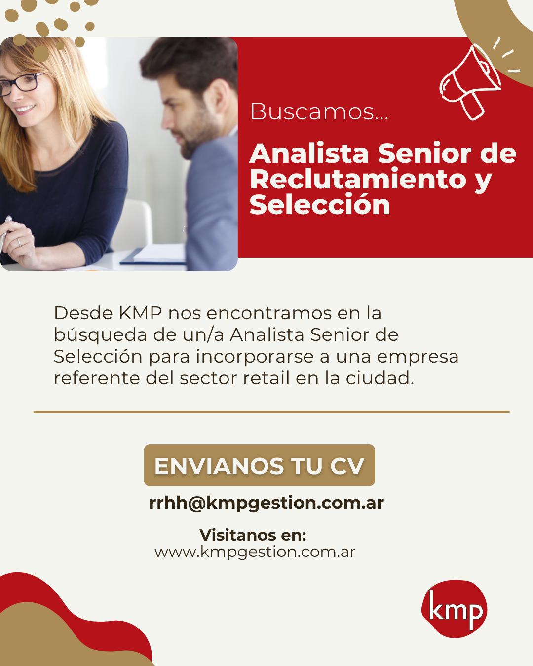 Analista Senior de Reclutamiento y Selección 