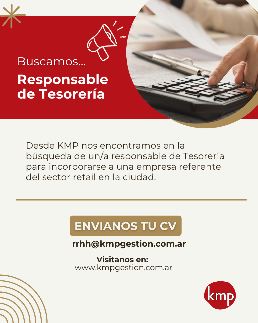 Responsable de Tesorería 